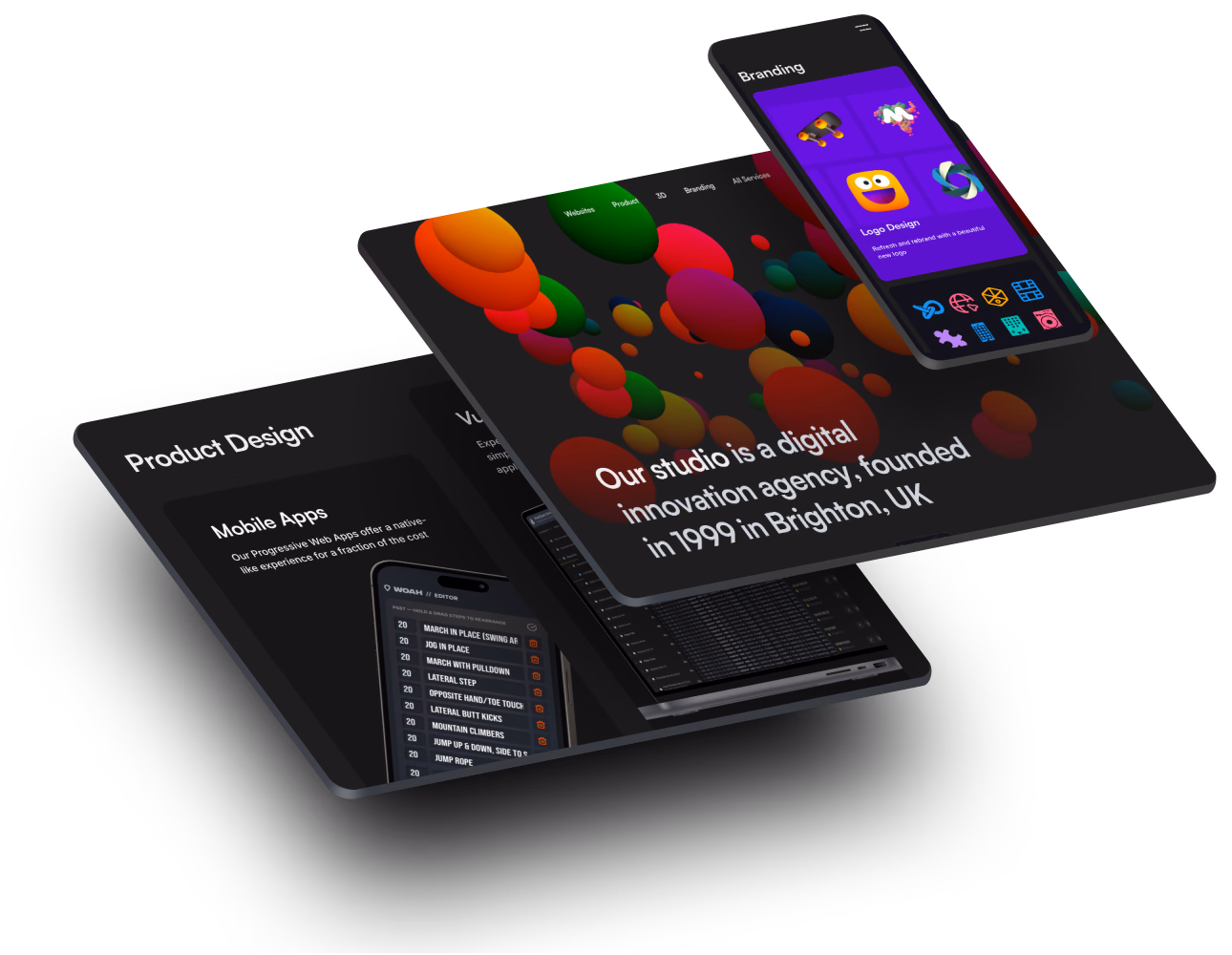 Ottawa SEO Co website on phone, tablet, and desktop